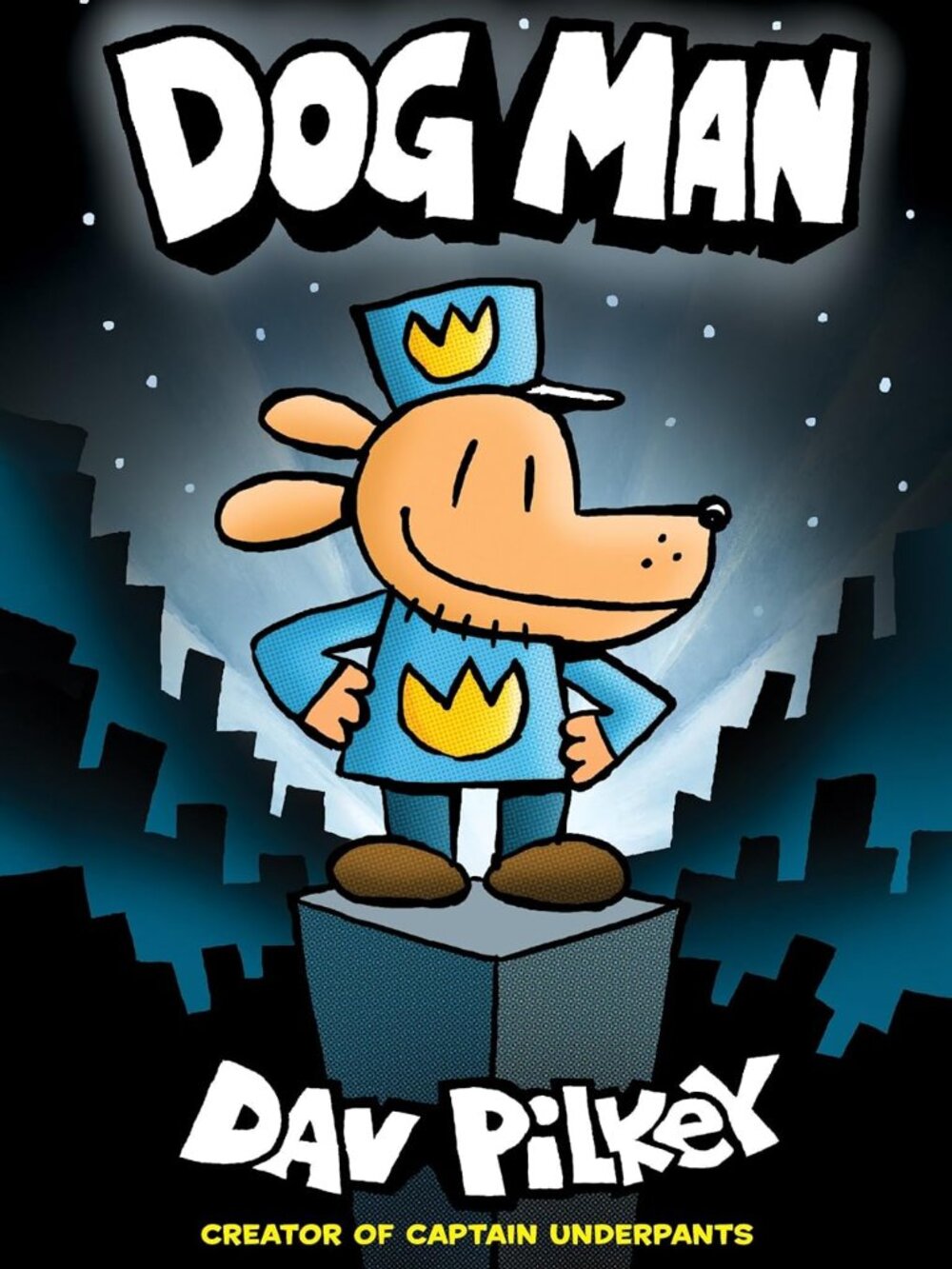 Lot of 3 Graphic Novel Comic Books : Dog Man, Lord of the Fleas by Dav Pilkey